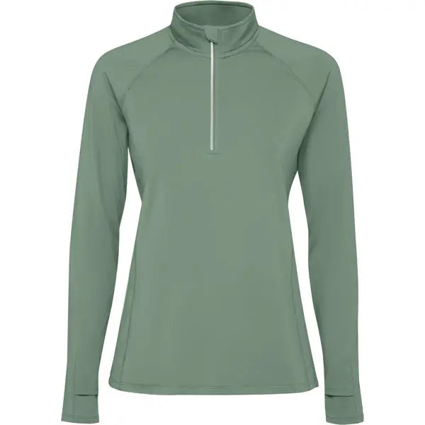 Sudadera técnica entallada de manga larga ranglán para mujer Vetonek Vetonek
