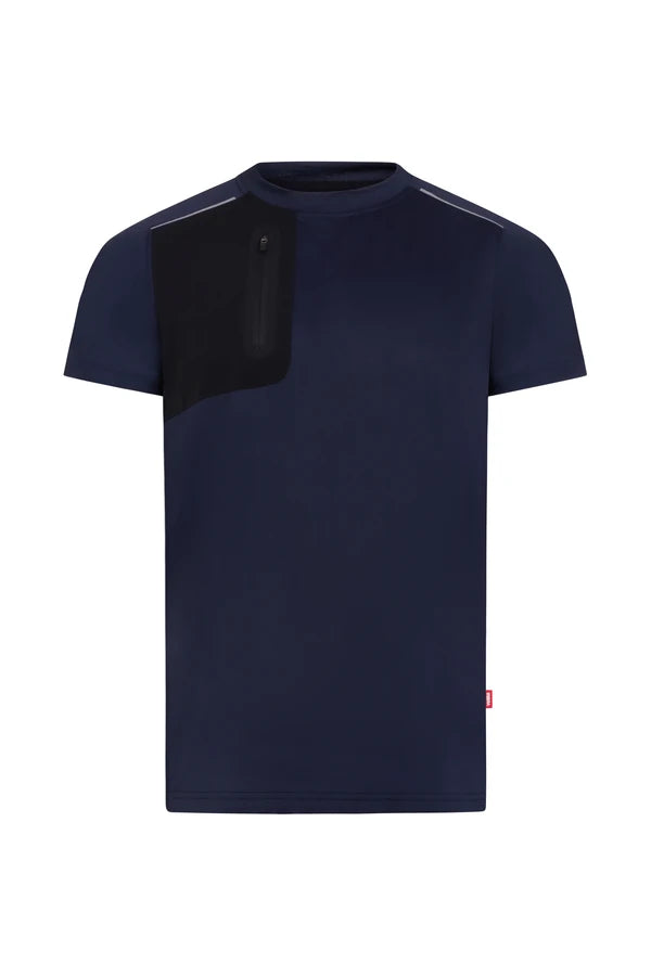 Camiseta técnica GRS Velilla 105635 con bolsillo de cremallera termosellada - Vetonek