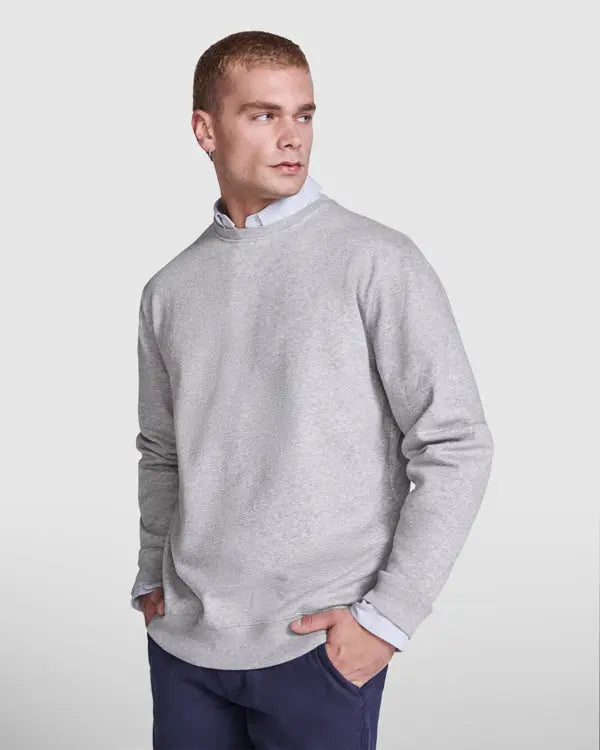 Sudadera Unisex en Algodón Orgánico Peinado y Poliéster Reciclado Vetonek