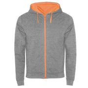 Sudadera de felpa no perchada con detalles en color flúor Vetonek Vetonek