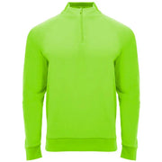 Sudadera de manga ranglán, con Interior perchado, cuello con media cremallera y cubrecosturas de refuerzo en su interior a tono Vetonek Vetonek