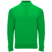 Sudadera de manga ranglán, con Interior perchado, cuello con media cremallera y cubrecosturas de refuerzo en su interior a tono Vetonek Vetonek