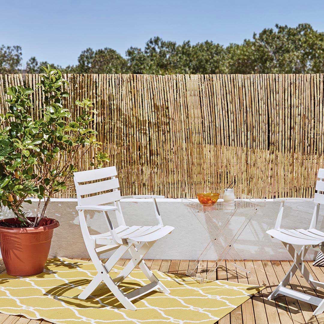 Cañizo Media Caña Natural - Tejido Duradero Vetonek