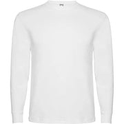 Camiseta de manga larga, tejido tubular, con cuello redondo de 4 capas y puños canalé 1x1 Vetonek Vetonek