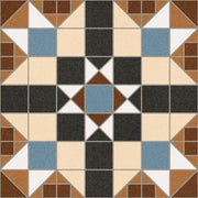 Baldosa rústica Arezzo Bibbiena Marrón 31,6x31,6 - Vetonek