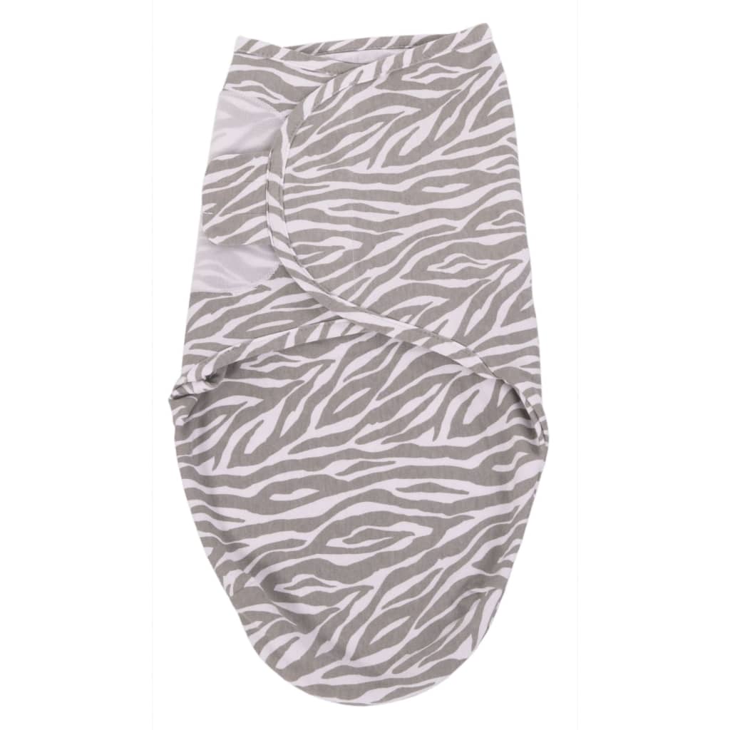 Bo Jungle Manta arrulloTiger S gris y blanco