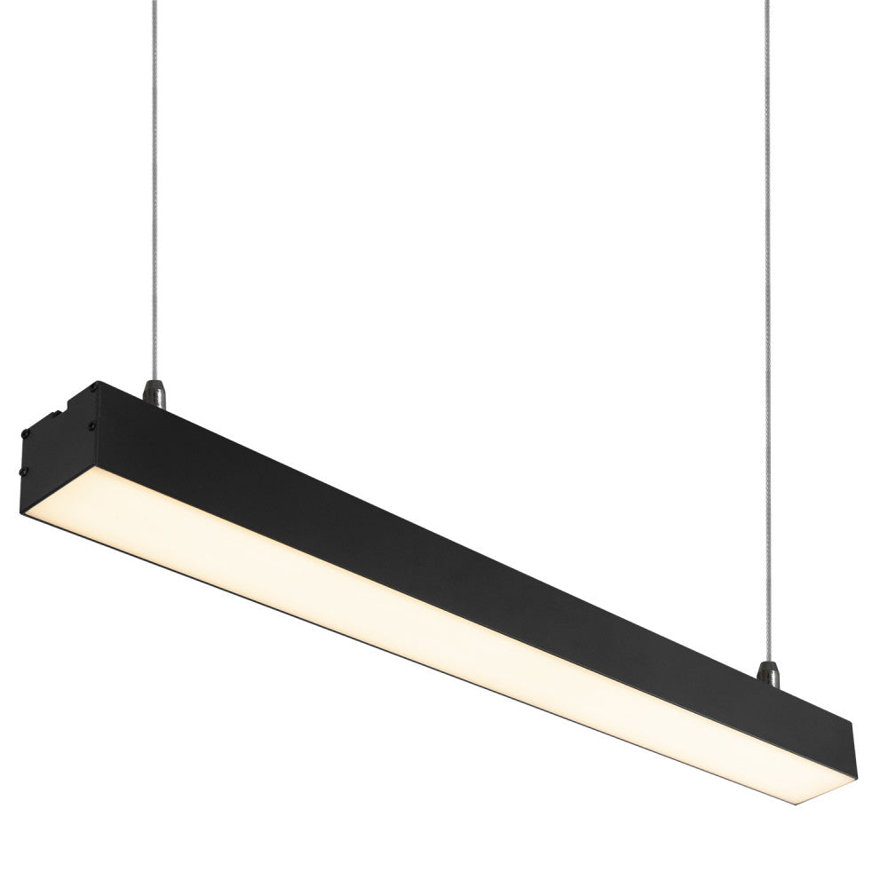Luminaria Lineal LED Philips 2835 60cm 20W 2700ºK IP40 Acabado Negro — Vetonek