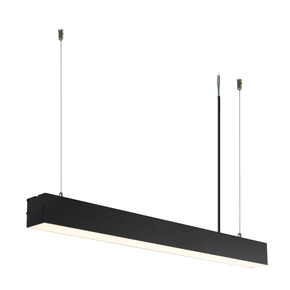 Luminaria Lineal LED Philips 2835 60cm 20W 2700ºK IP40 Acabado Negro — Vetonek (2)