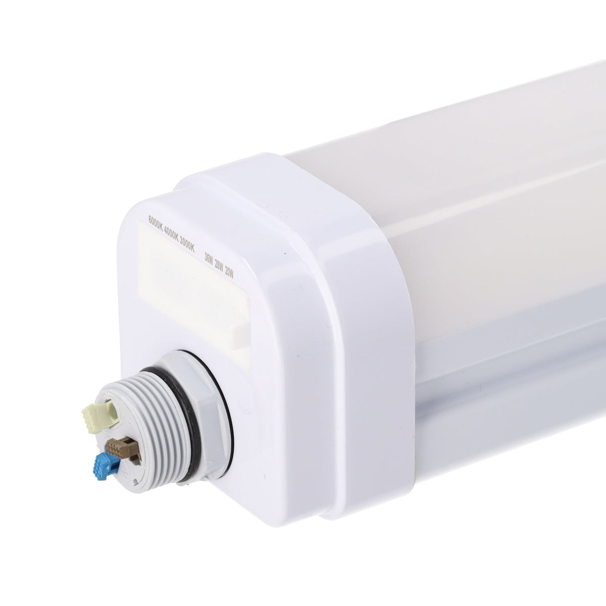 Luminaria Estanca Enlazable LED Philips IP66 150cm Potencia Regulable (35/42/50W) 160Lm/W CCT Tonalidad Luz Regulable 3/4/6000ºK — Vetonek (2)
