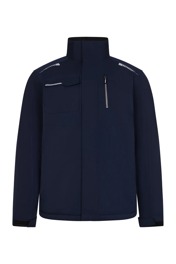 Chaqueta acolchada GRS Velilla 206035 con capucha oculta y EN 343 - Vetonek