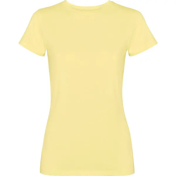 Camiseta de mujer de manga corta100% algodón con acabado lavado ácido Vetonek Vetonek