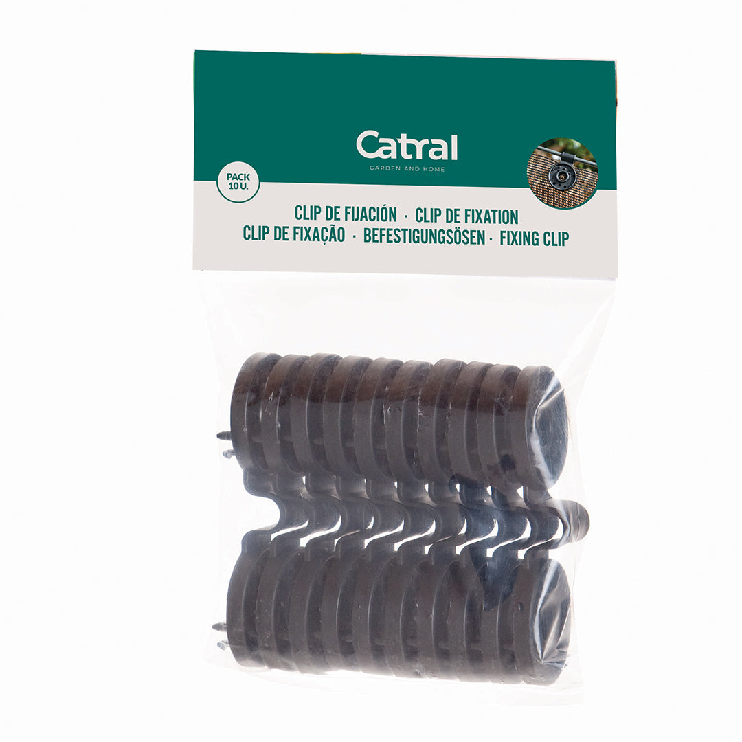 Clip de Fijación Pack 10 Uds para Mallas de Ocultación Vetonek