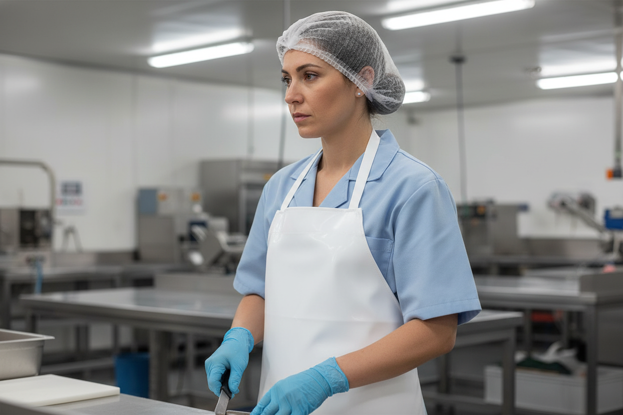 Delantal industrial Impermeable y Químicamente Resistente - Vetonek