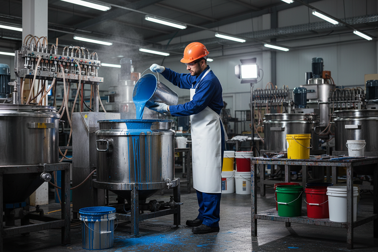 Delantal industrial Impermeable y Químicamente Resistente - Vetonek