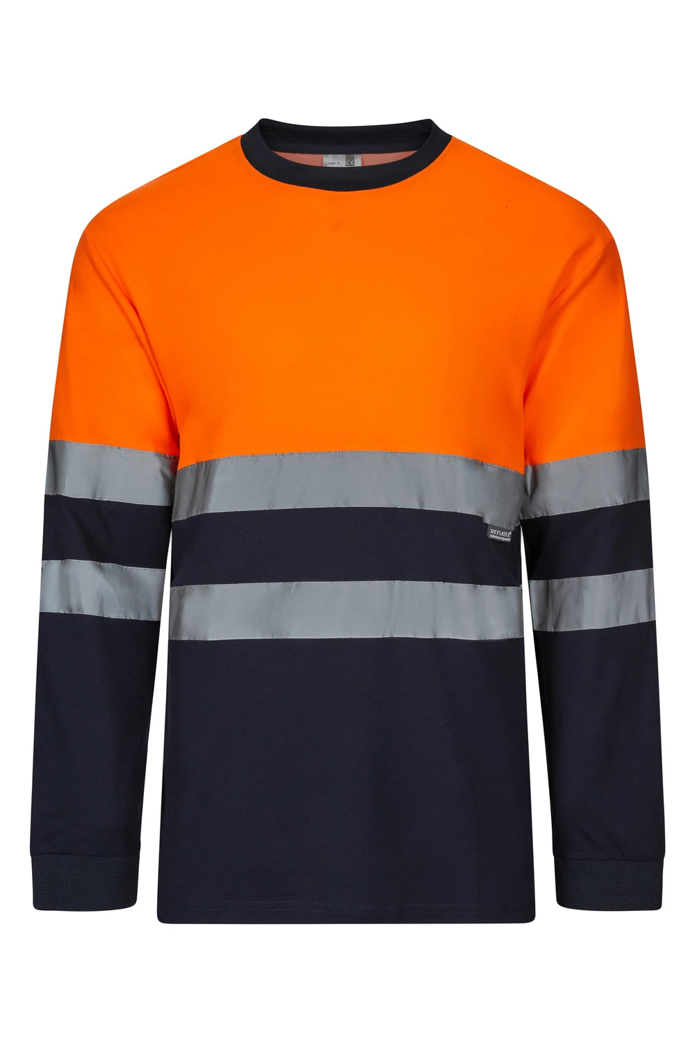 Camiseta técnica bicolor de manga larga de alta visibilidad Velilla 305603 - Vetonek