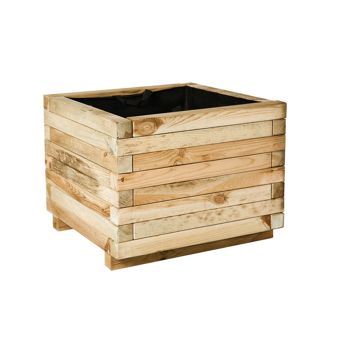 Jardinera Cuadrada Wildbox - Elegancia Natural para tu Jardín Vetonek