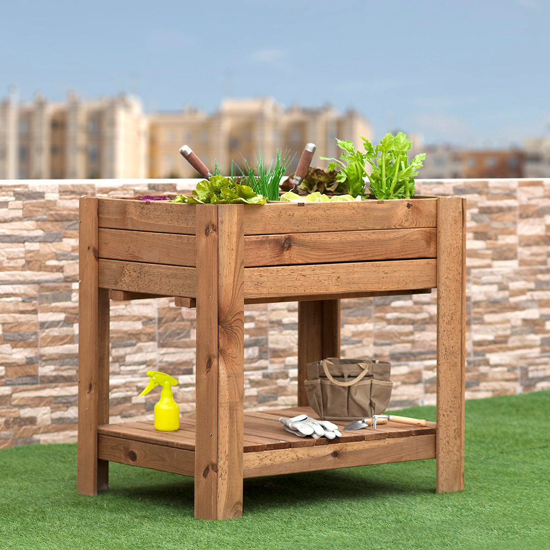 Mesa de Cultivo Germin 60 - Huerto Vertical en Madera Vetonek