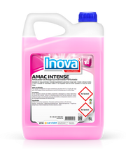 Suavizante concentrado AMAC INTENSE Carvidet, para dosificación manual o automática en lavandería - Vetonek