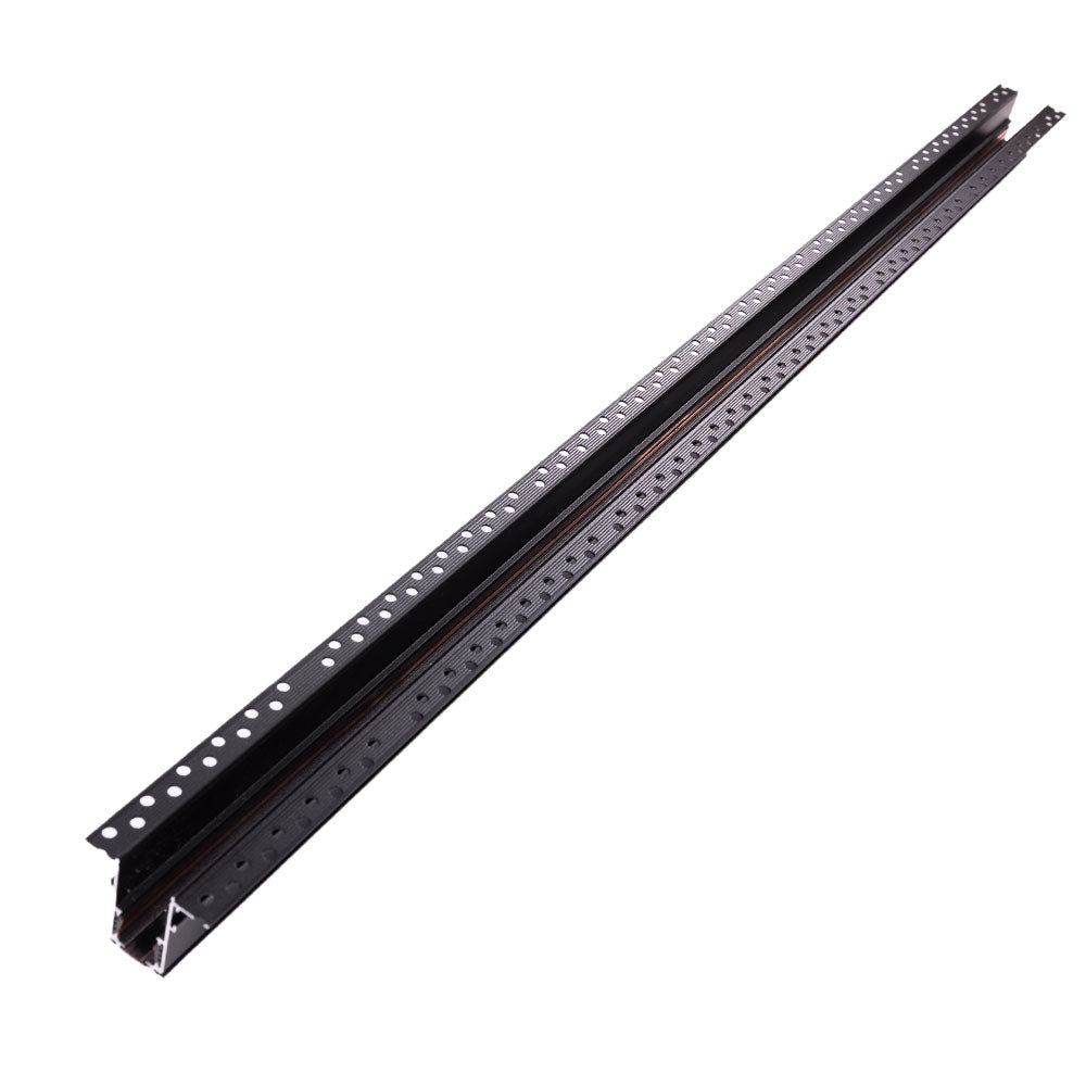 Carril Magnético Empotrado 63mm Negro — Vetonek (2)