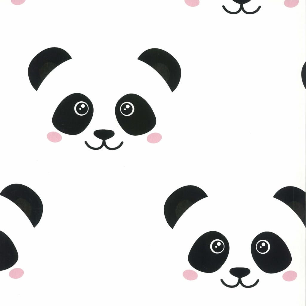 Noordwand Papel de pared Fabulous World Panda blanco Noordwand