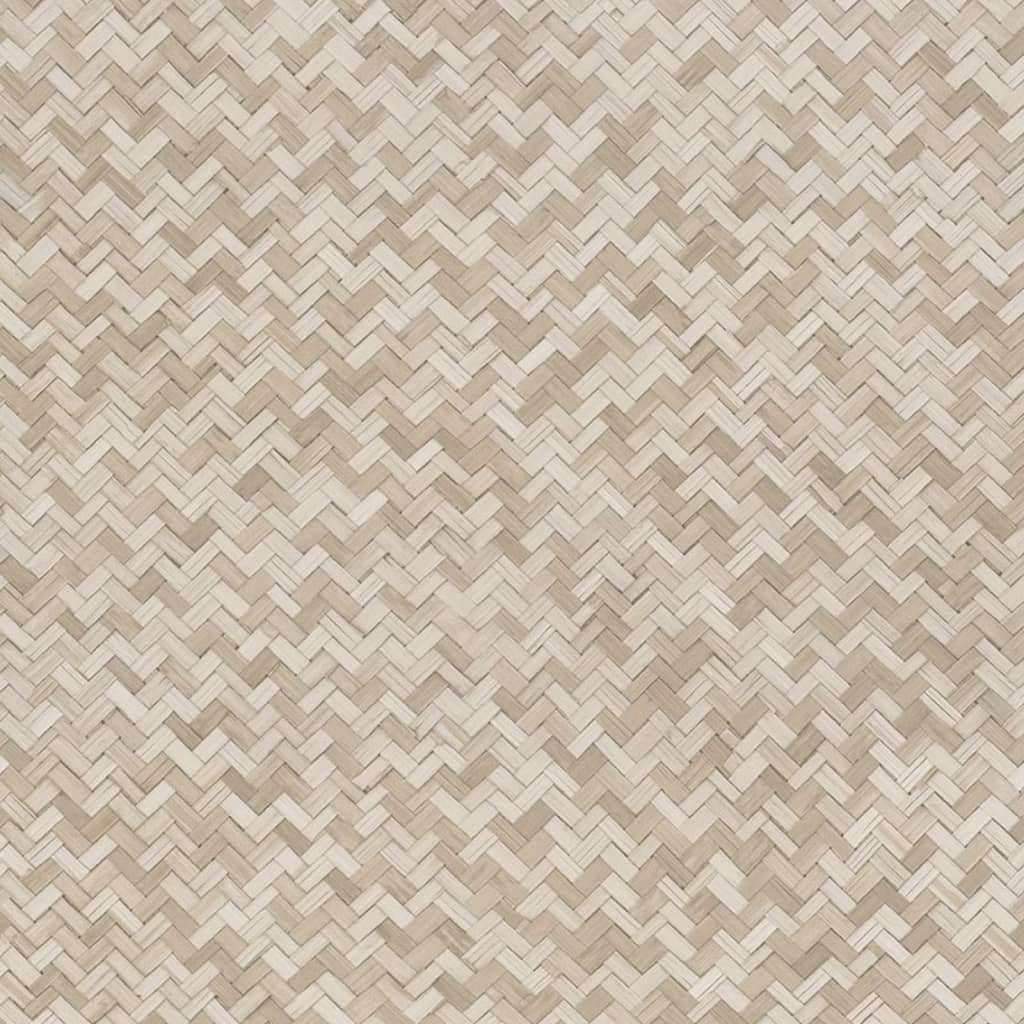 Noordwand Papel pintado Botanica Rattan Wickerwork marrón y beige Noordwand