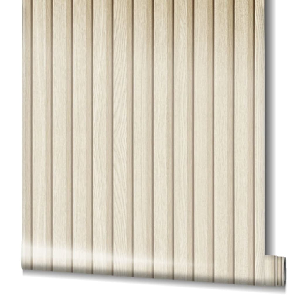 Noordwand Panel pintado Botanica Wooden Slats beige