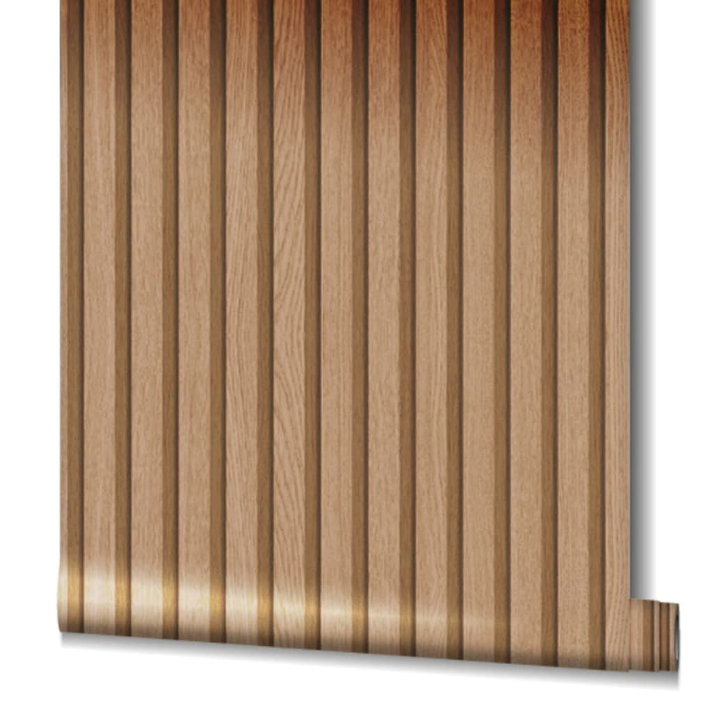 Noordwand panel painted booty wooden slats brown