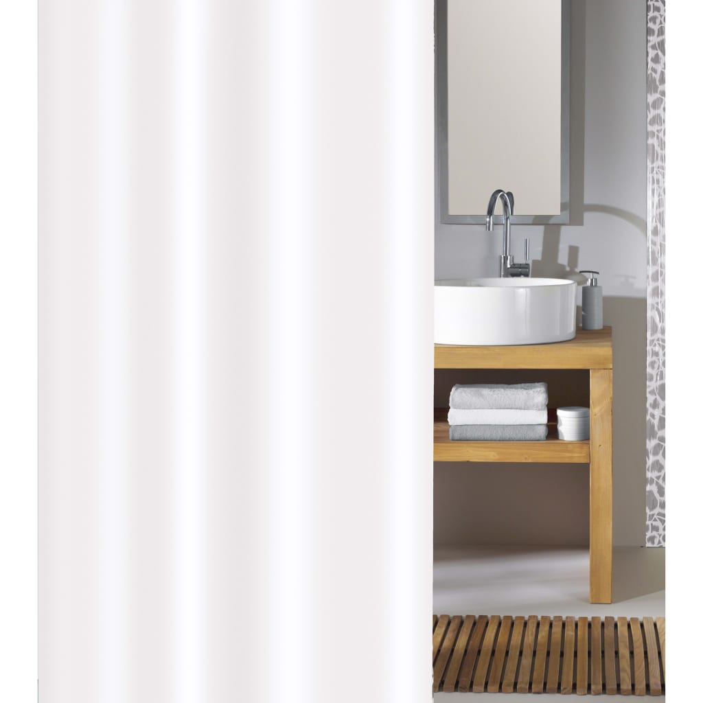 Kleine Wolke Shower Curtain White 180x200 cm