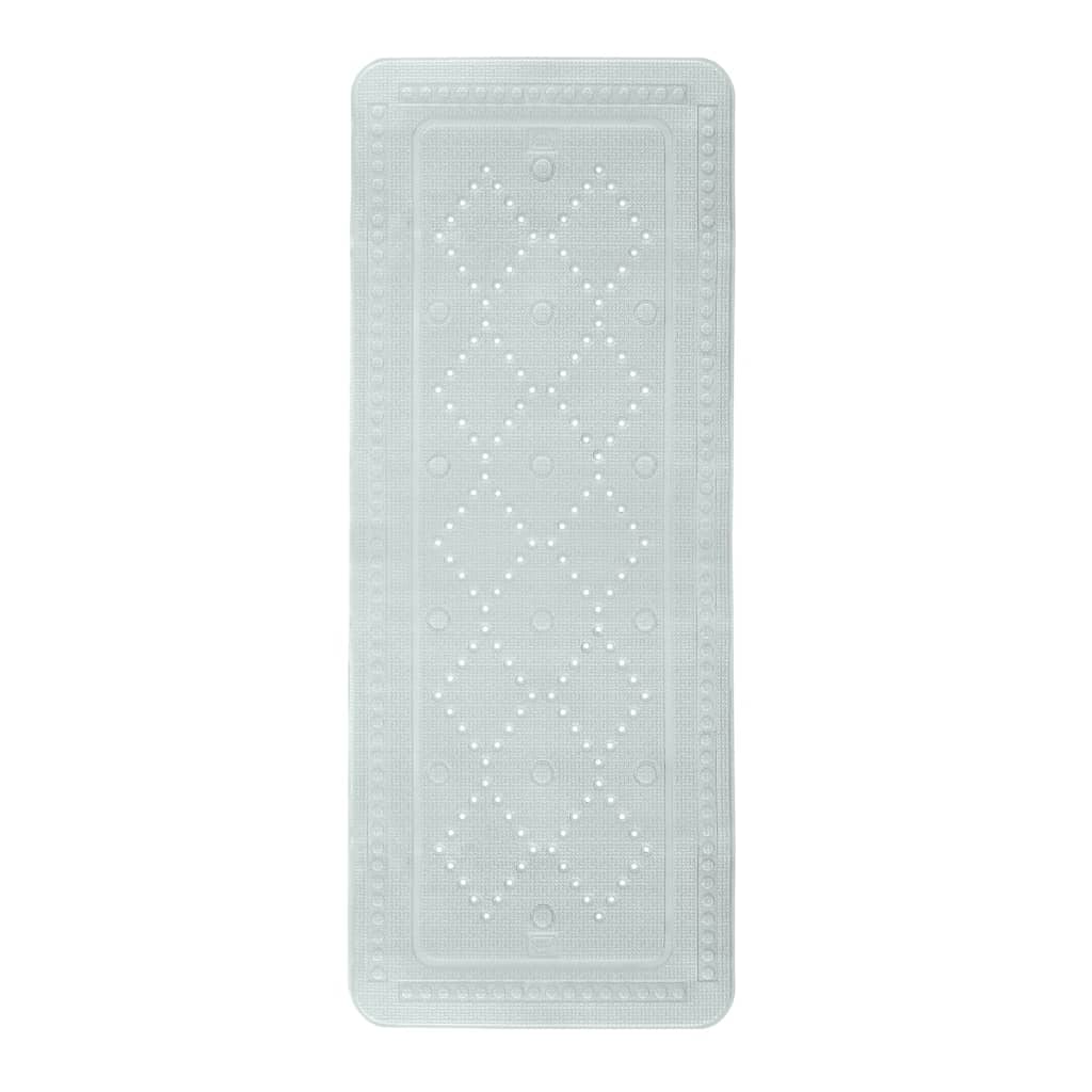 Kleine Wolke Alfombrilla de seguridad para baño Arosa gris 36x92 cm vidaXL