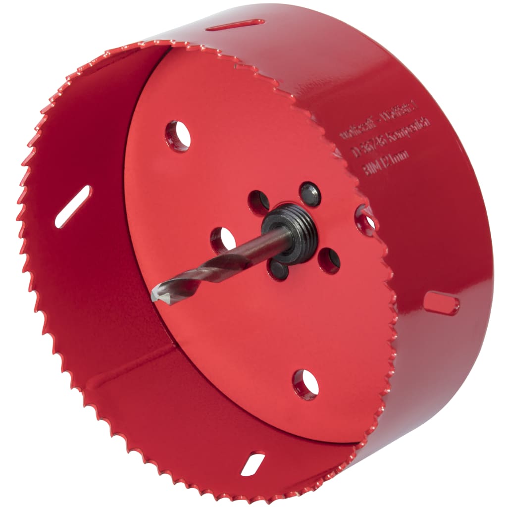 wolfcraft Sierra de corona 152 mm Bi-Metal roja 5498000