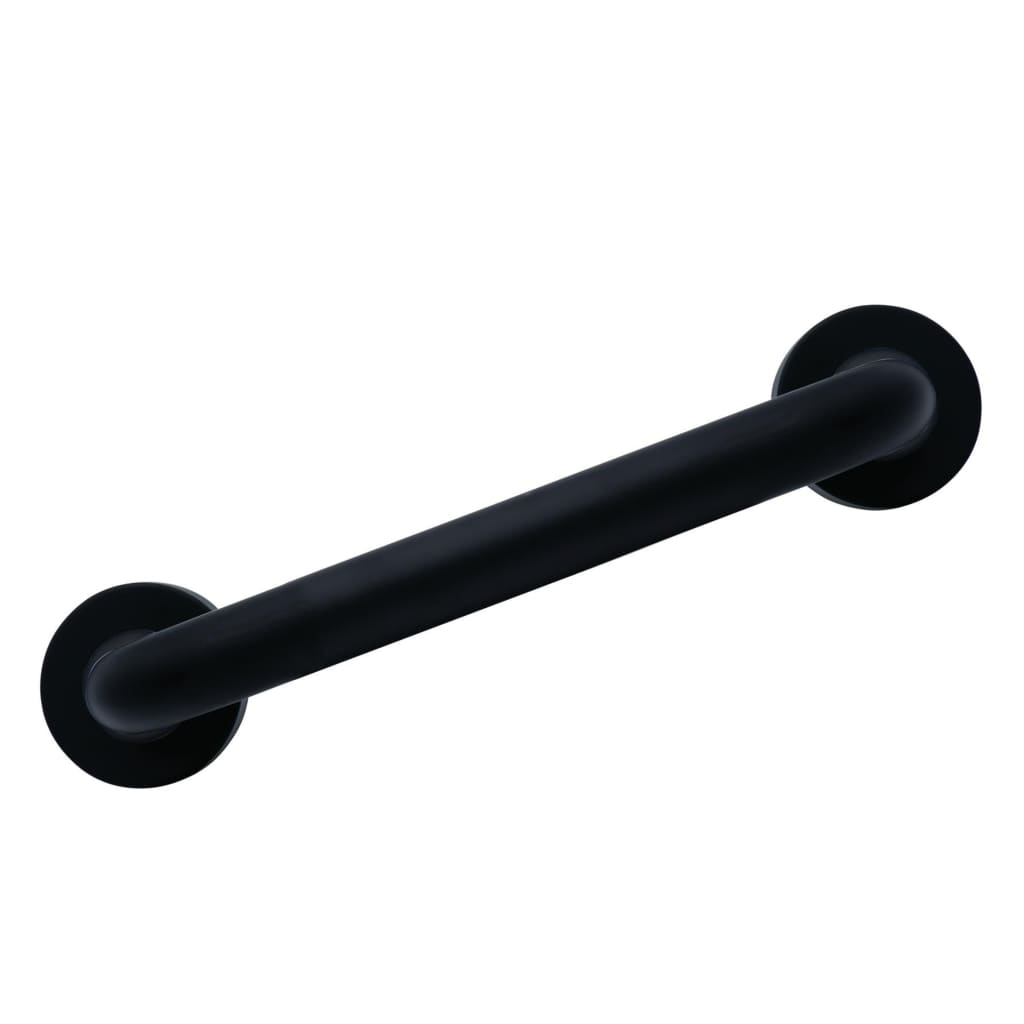 RIDDER Barra de agarre de baño aluminio negro 30 cm