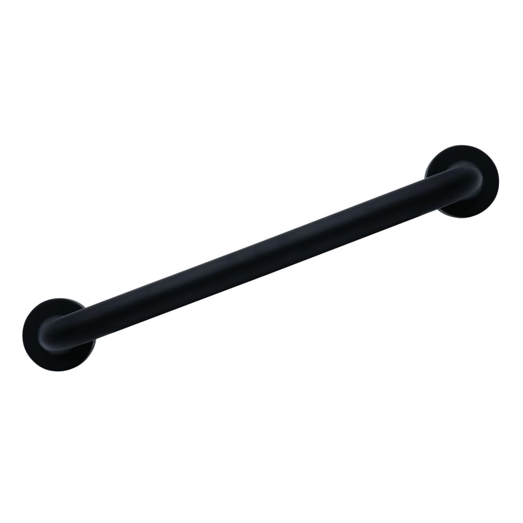 RIDDER B arra de agarrede baño aluminio negro 60 cm