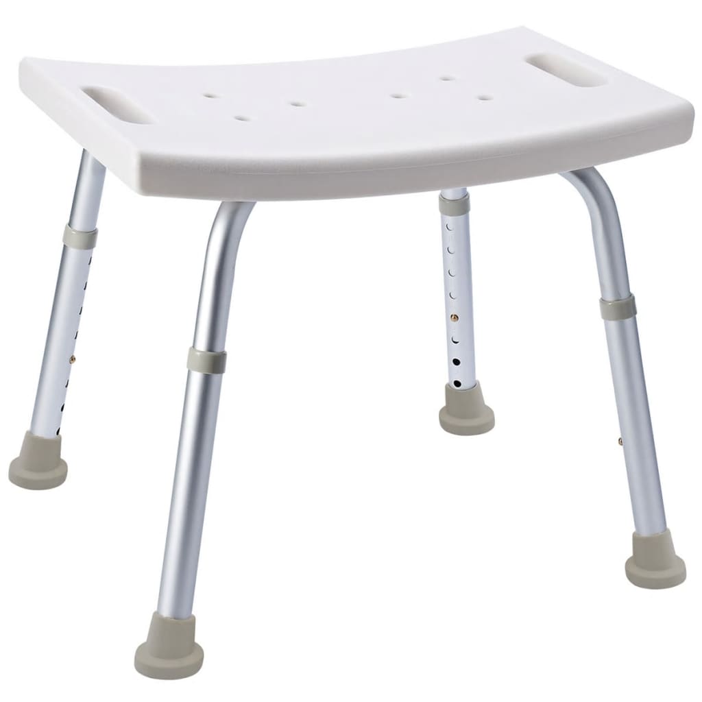 RIDDER Taburete de baño blanco 150 kg A00601101