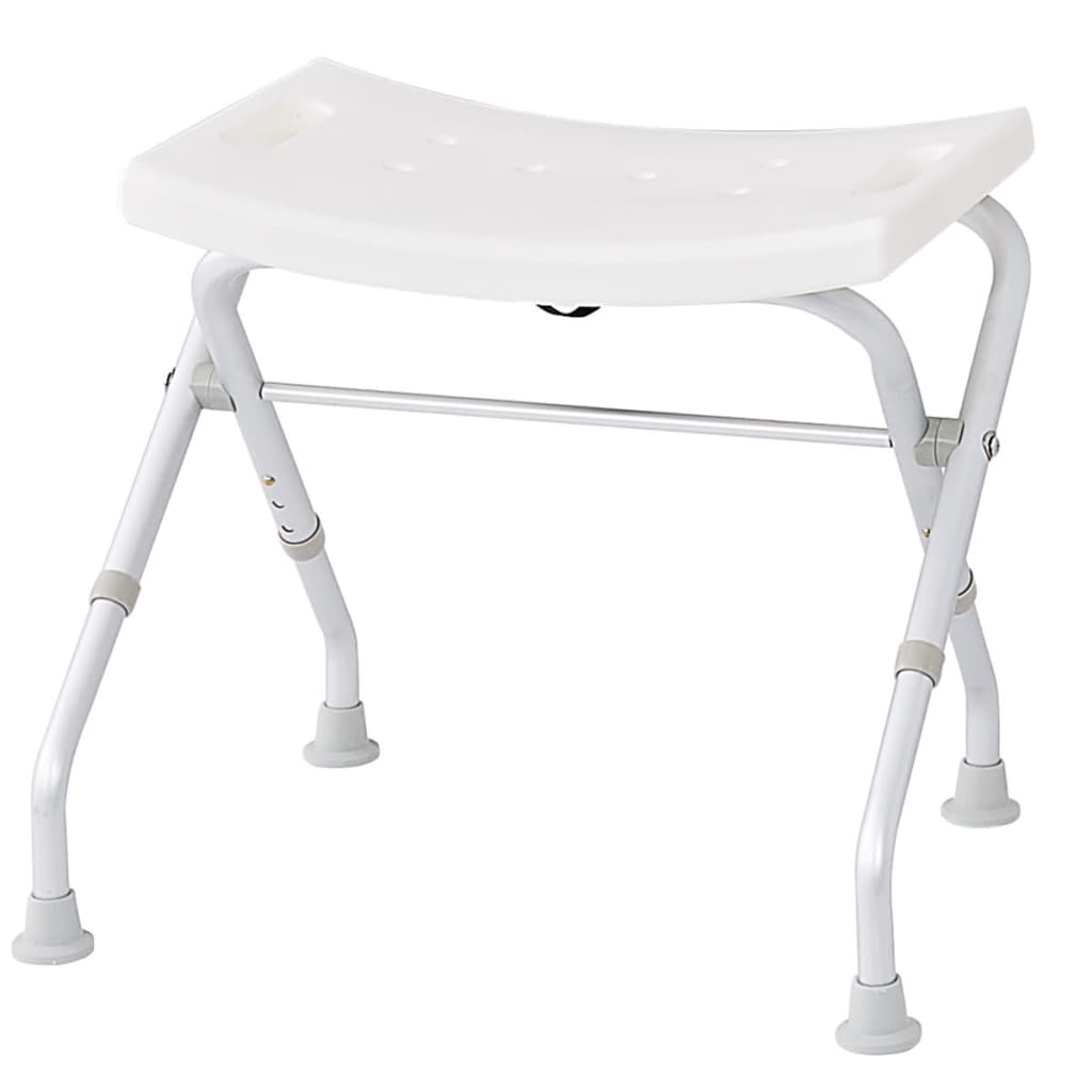 RIDDER Taburete de baño plegable 110 kg blanco A0050301