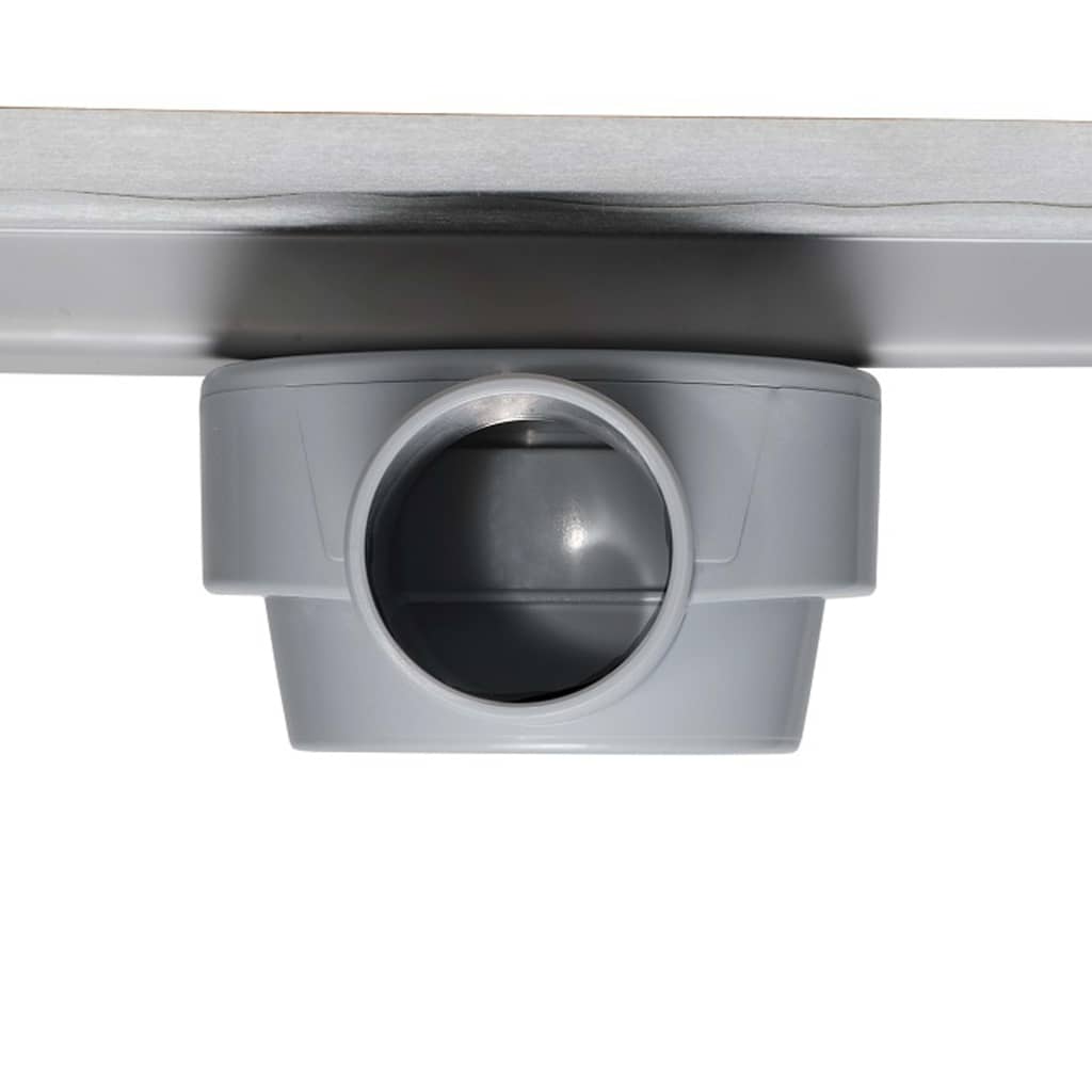 Desagüe para suelo de ducha con tapa acero inoxidable 95,5 cm v0265 - Vetonek