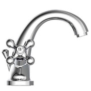 Grifo mezclador de lavabo 2 mandos elk cromado v5100 - Vetonek