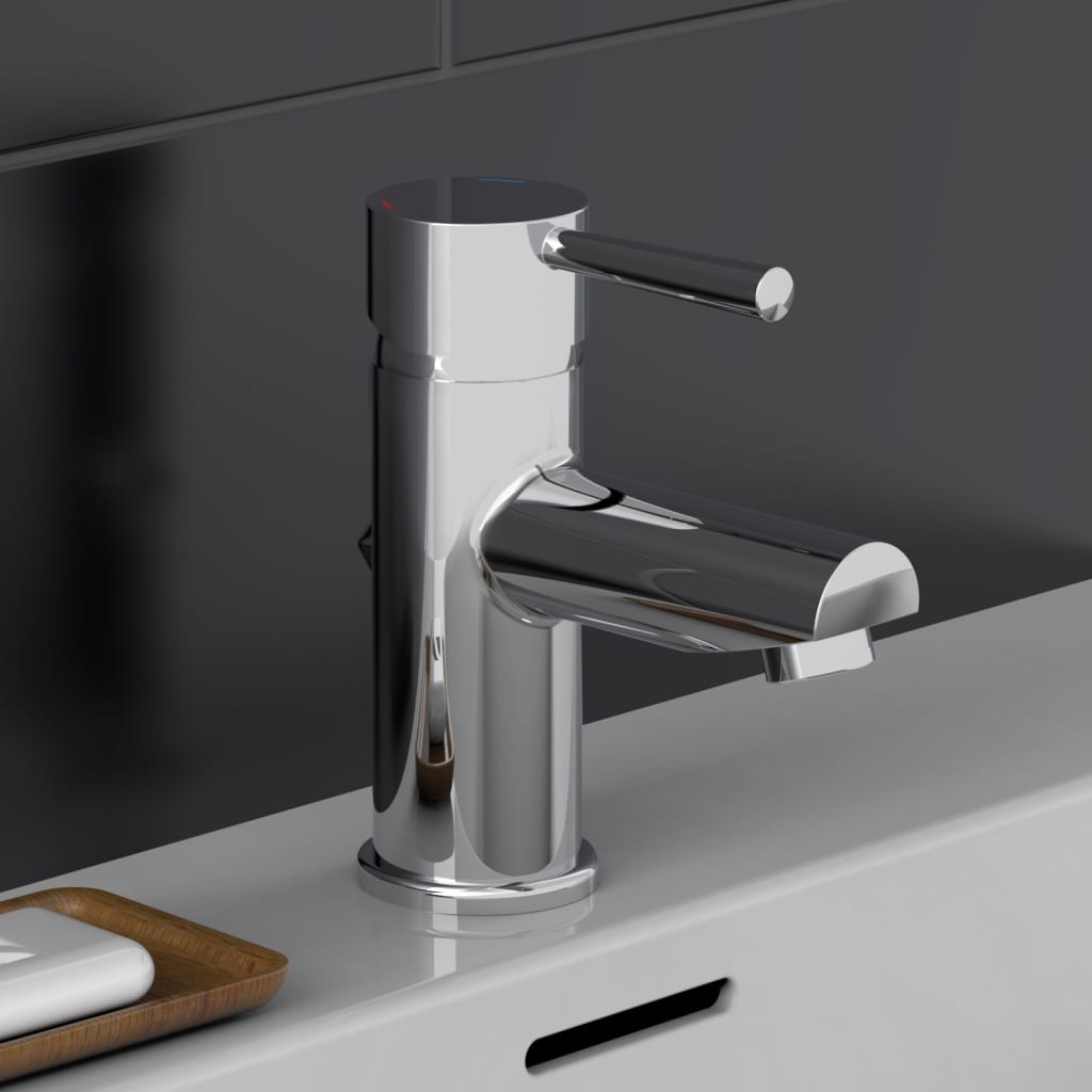 Grifo mezclador de lavabo unicorn cromado v7104 Vetonek