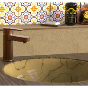 SCHÜTTE Grifo mezclador de lavabo ELEPHANT cobre mate - Vetonek