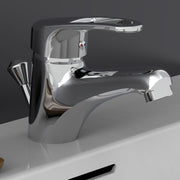 Grifo mezclador de lavabo batoni cromado v0103 Vetonek