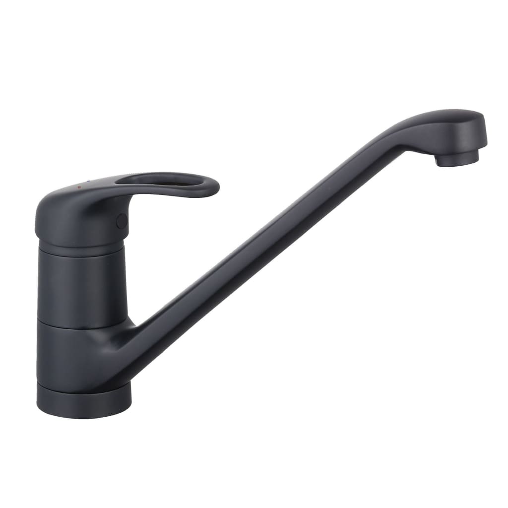 SCHÜTTE Grifo mezclador de lavabo GRANDE negro mate SCHÜTTE