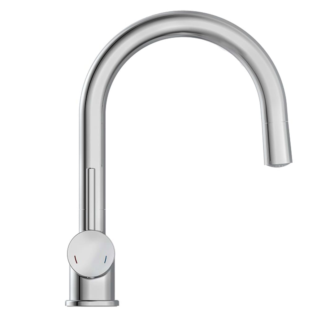 SCHÜTTE Grifo mezclador de lavabo con LED STELLA cromado SCHÜTTE