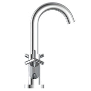 Grifo mezclador bimando para lavabo eliot cromado v2101 - Vetonek