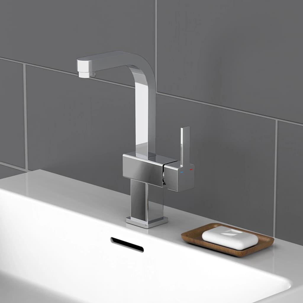 SCHÜTTE Grifo mezclador de lavabo SIGNO cromado SCHÜTTE