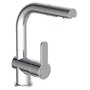 Grifo mezclador de lavabo con ducha extraíble london cromado v7106 - Vetonek