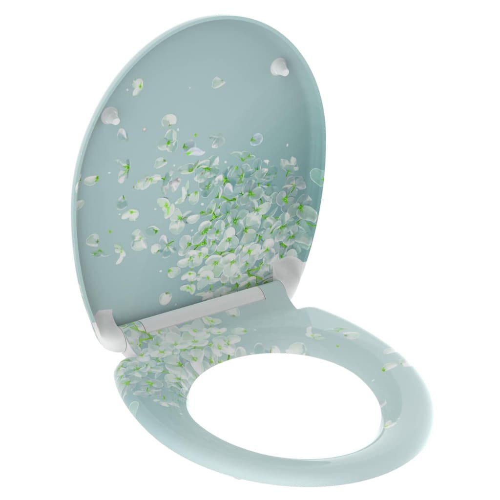 Schütte Seat WC Soft Fechure Fast Lanke Flower in the Wind