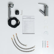 Grifo mezclador para fregadero supra cromado v7003 - Vetonek