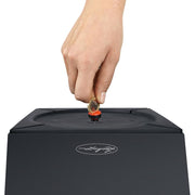 LECHUZA Macetero CUBICO Color 40 ALL-IN-ONE pizarra 13158 V1584 Vetonek