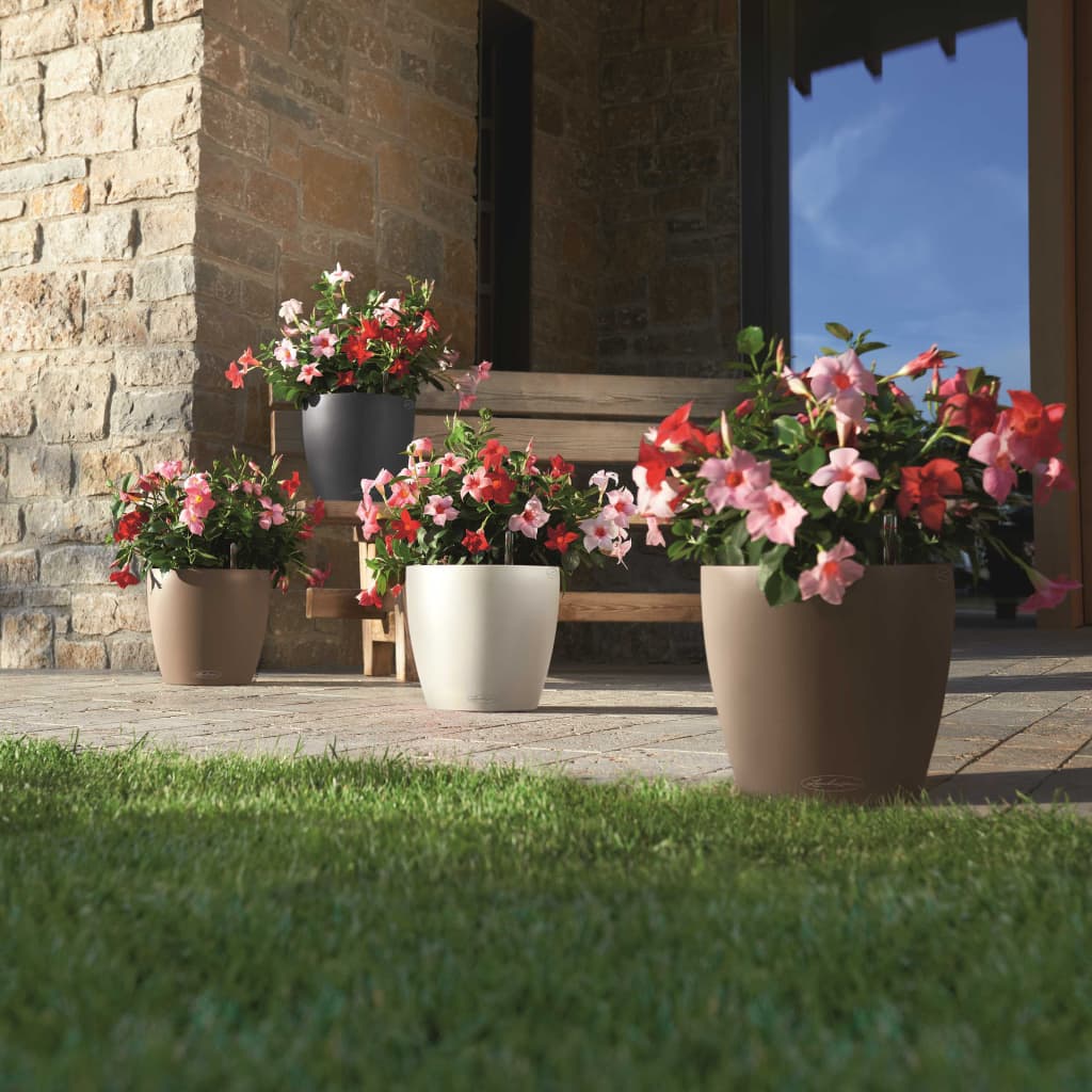 LECHUZA Macetero Classico Color 43 ALL-IN-ONE gris pizarra 13224 V2444 Vetonek