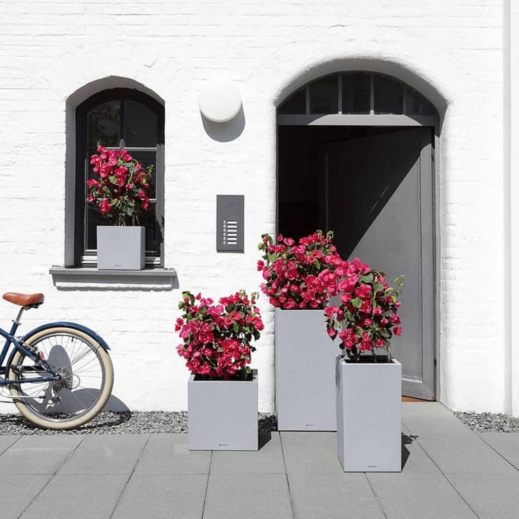 LECHUZA Macetero CANTO Stone 30 High ALL-IN-ONE gris piedra V6008 Vetonek