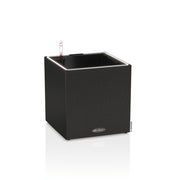 LECHUZA Jardinera CANTO Stone 30 LED Low ALL-IN-ONE negro grafito V6329 Vetonek